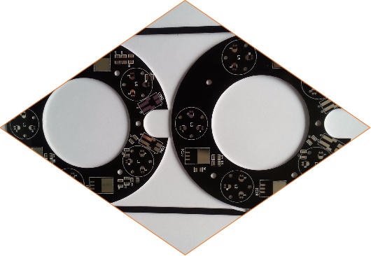 Power Source PCB White Pcb Led Strip Light Metal Circuit Board Pcb Fabrication