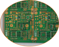 Resin Plug Hole Rogers Multilayer PCB Circuits Board (2)