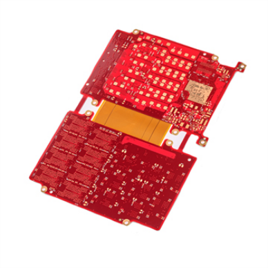 0.2mm Hole PCB  Rigid -Flexible PCB Board layer stack